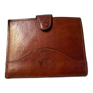 Rare Genuine Vintage GHURKA Brown Leather Marley Hodgson Mini Address Book